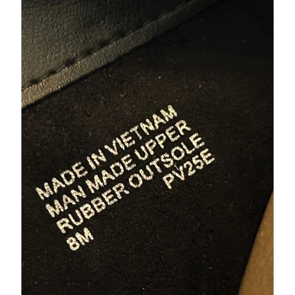 NEW/NO BOX Michael Kors Ridley Riding Boots Black, Size 8M Lug Sole - Picture 8 of 8